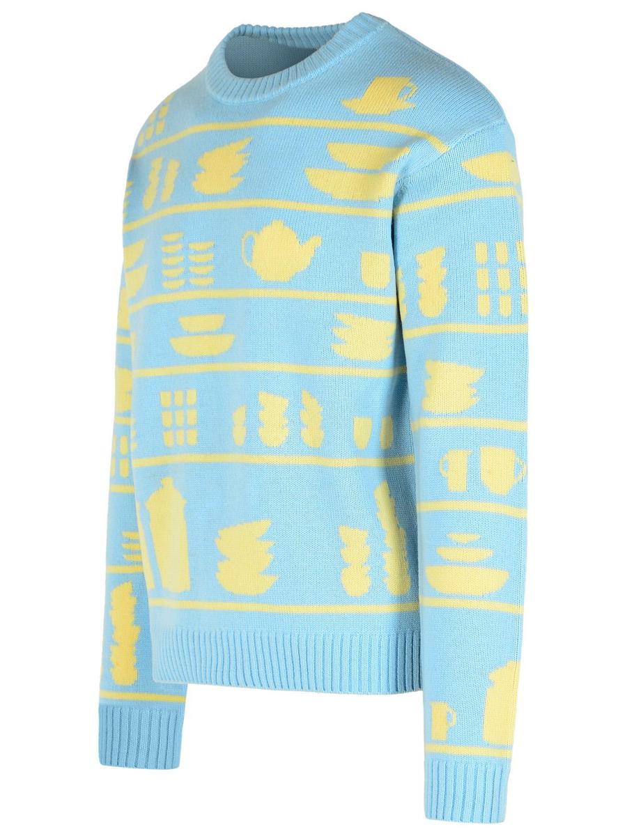 JW Anderson Hellblauer Wollpullover