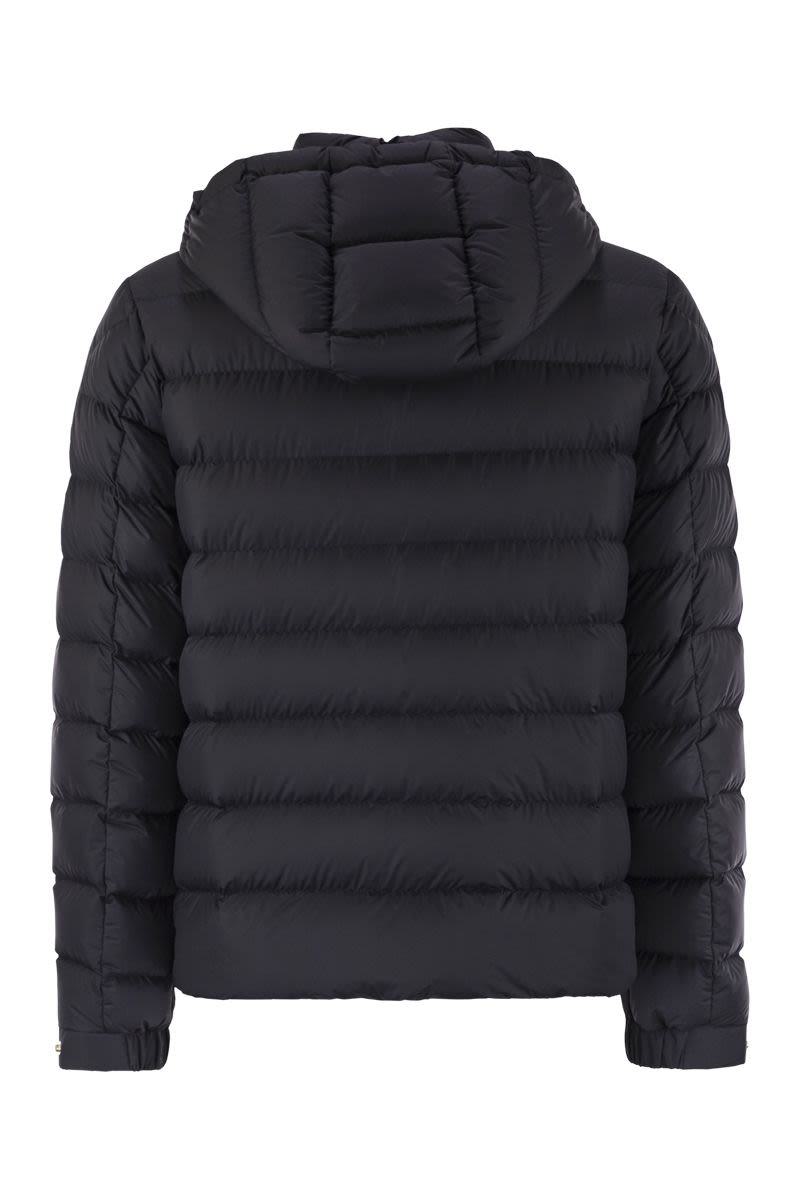 Moncler Arneb – Kurze Daunenjacke mit Kapuze