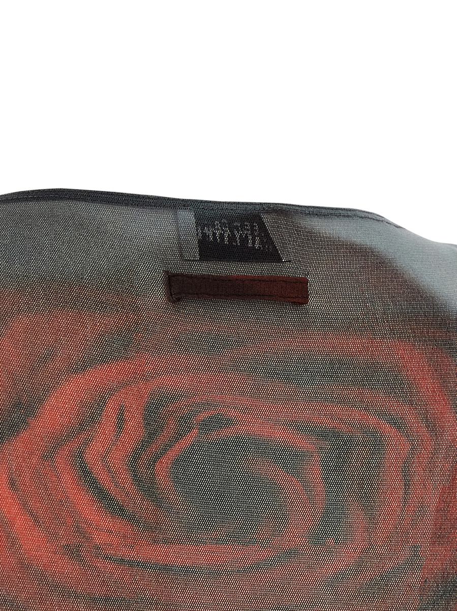 Jean Paul Gaultier „The Red Blurry Roses“-Top