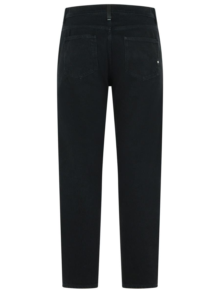 Schwarze Baumwolljeans „David“ von Amish