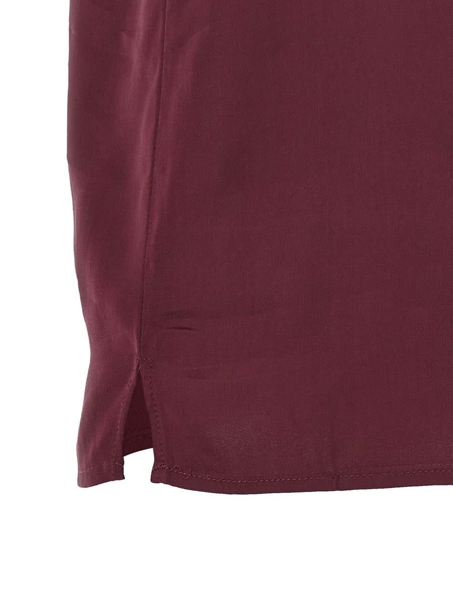 Twinset Satin-Spitzentop
