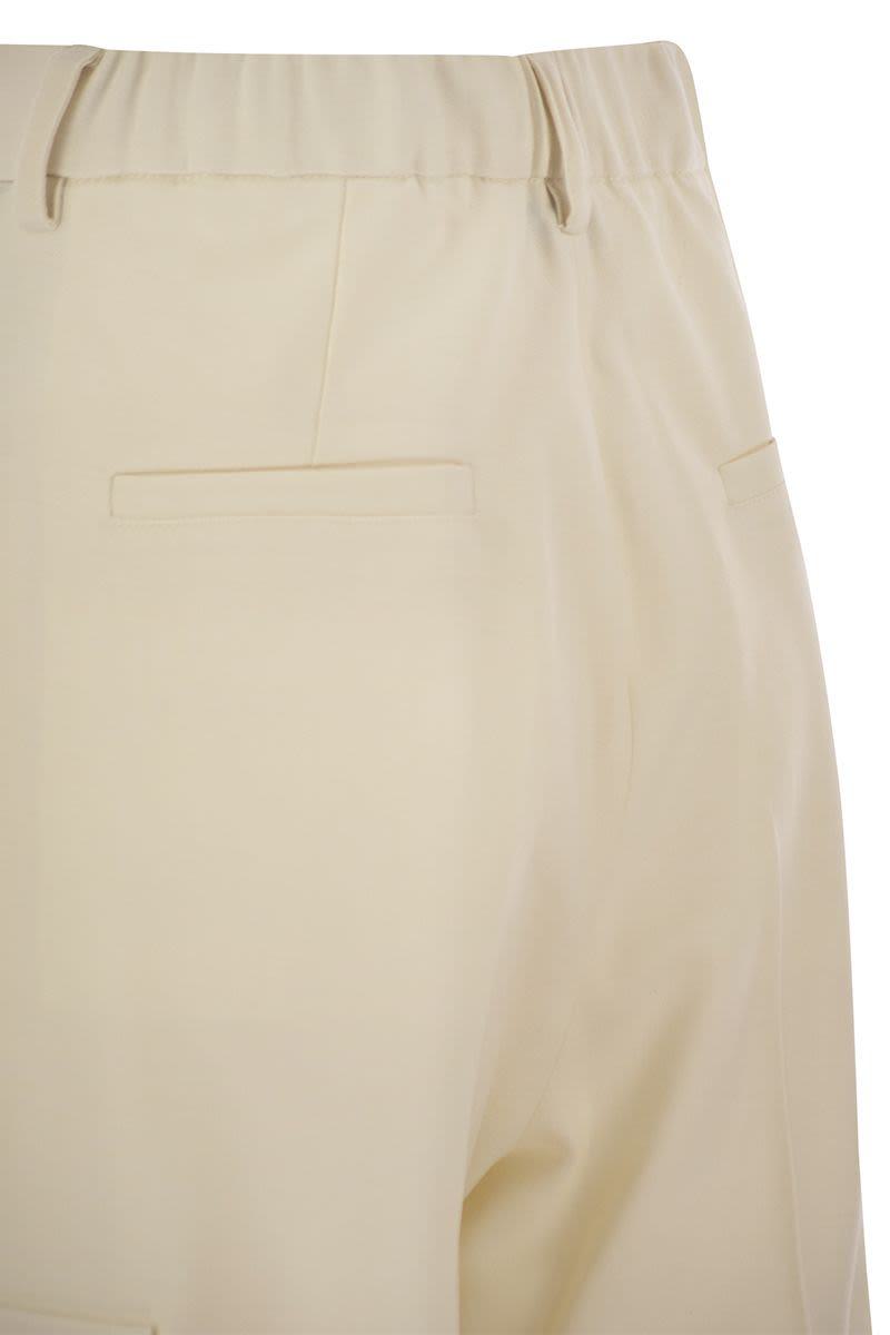 Herno Cargohose aus Woll-Viskose-Mix