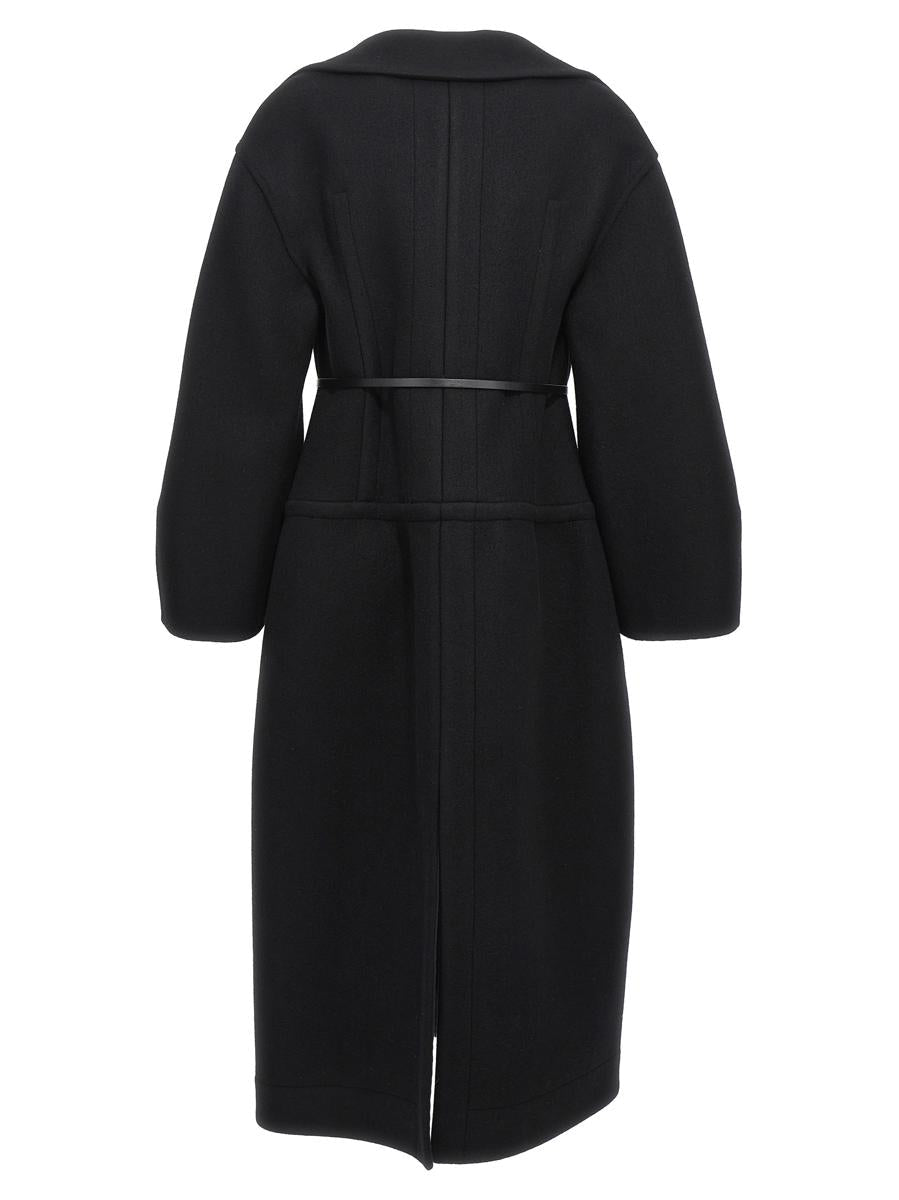 Jil Sander Langer Wollmantel