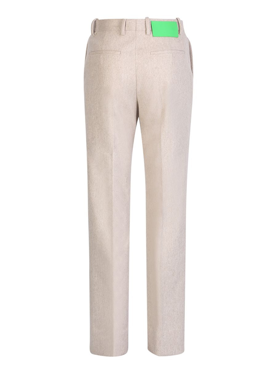 Cremefarbene Hose