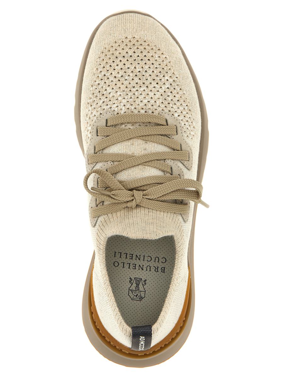 Strick-Sneakers von Brunello Cucinelli