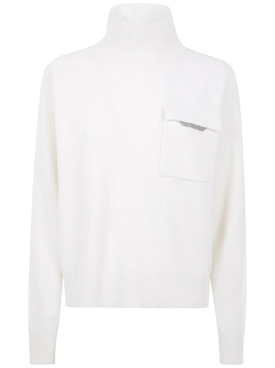 Brunello Cucinelli Kaschmir Rollkragenpullover Kleidung