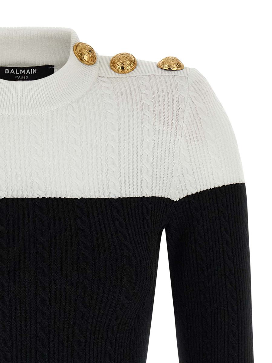 Balmain Maxi-Schulteroberteil