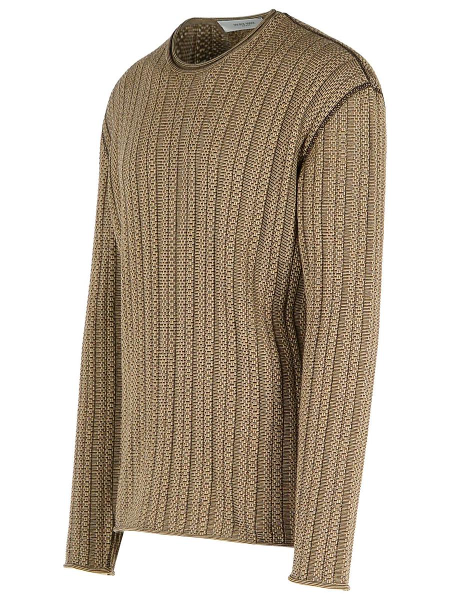 Golden Goose „Norton“ brauner Baumwollpullover