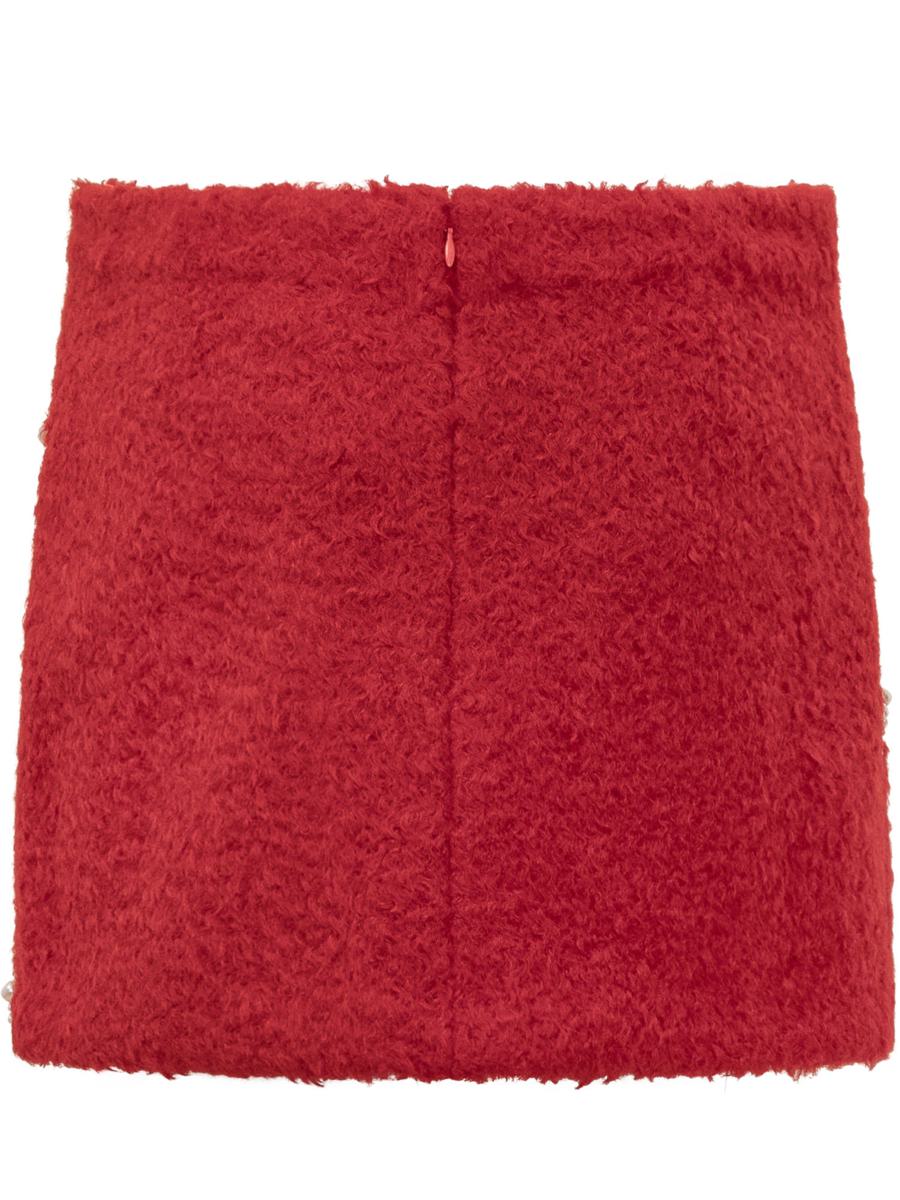 Des_Phemmes Roter Des Phemmes Minirock
