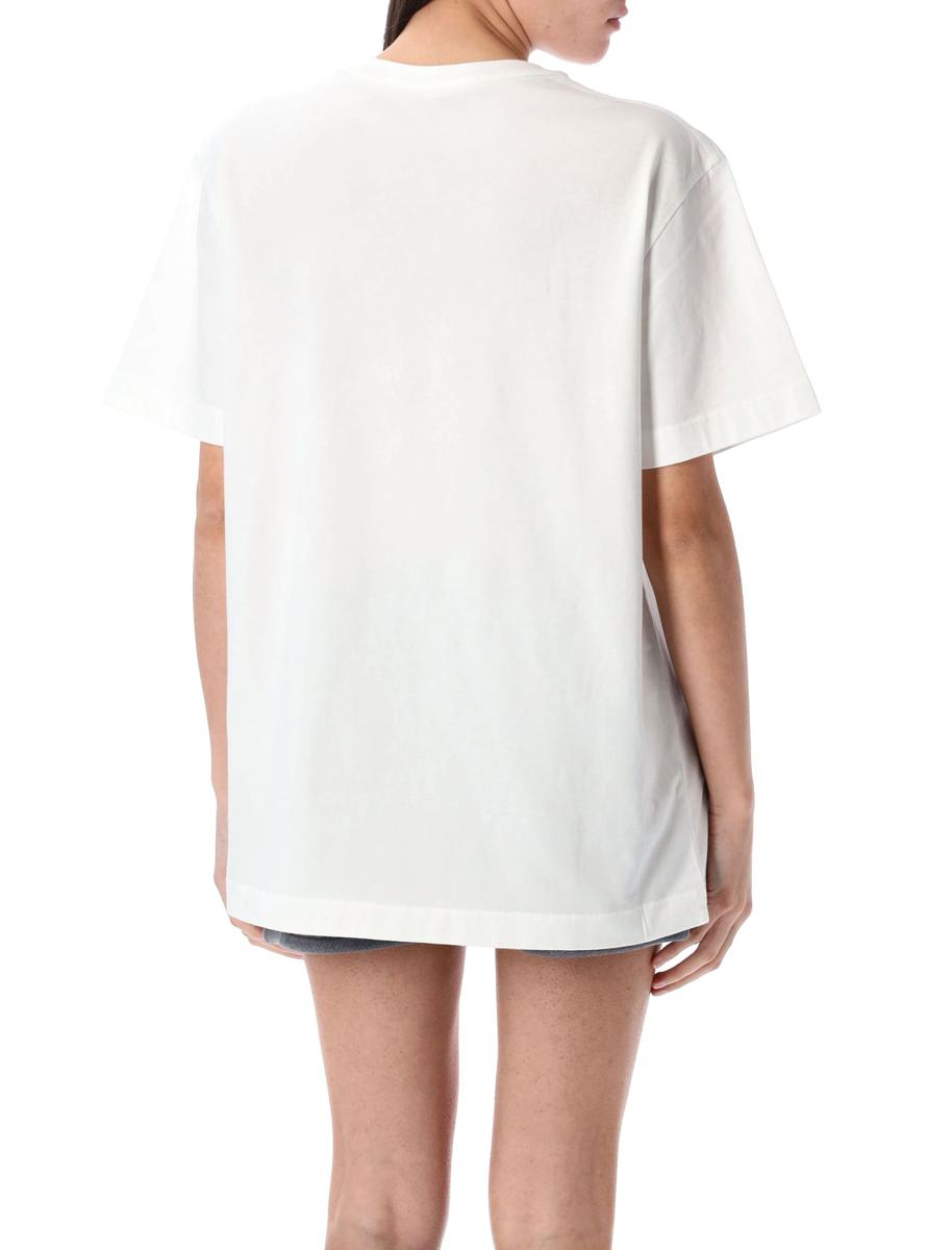 Alexander Wang – T-Shirt mit Distressed-Logo