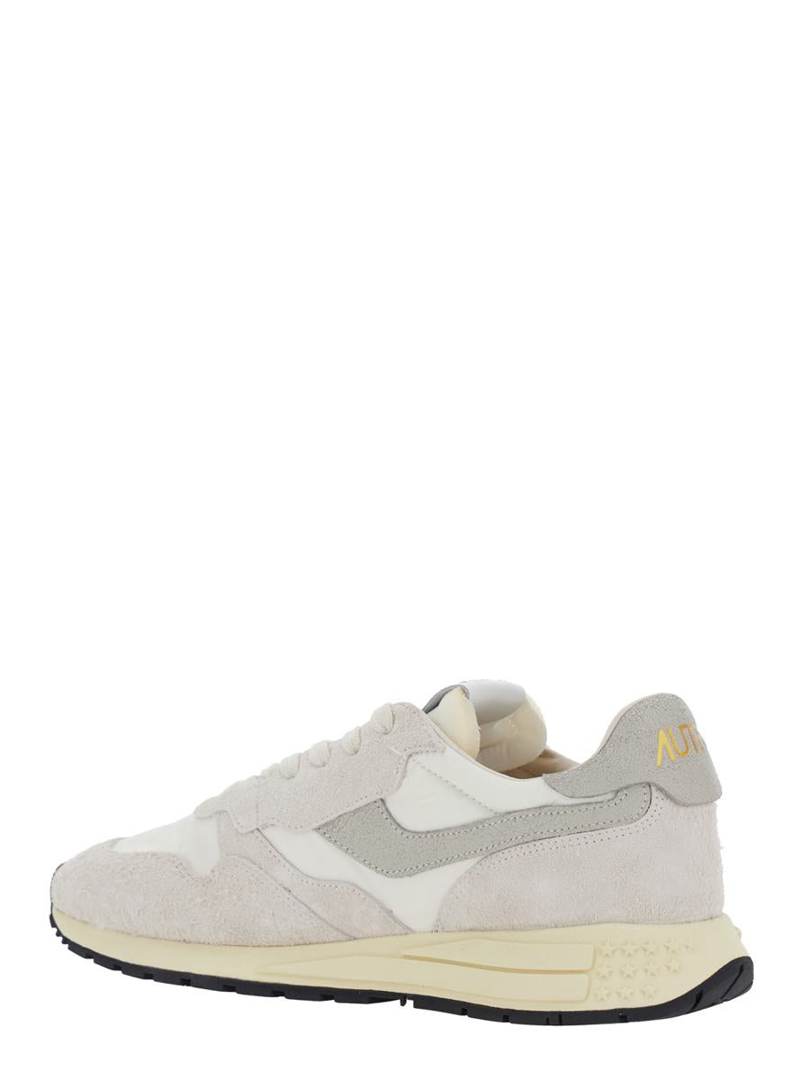 Graue Low-Top-Sneaker „Reel Wind“ mit Logodetail aus Wildleder für Herren