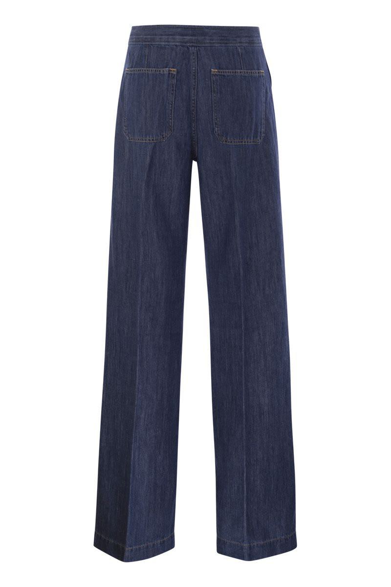 Polo Ralph Lauren – Jeans mit weitem Bein und Schlaghose