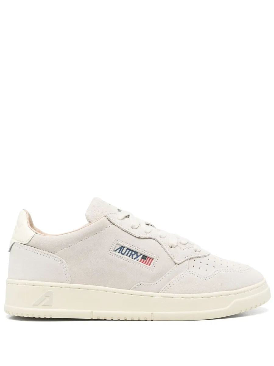 Autry „Medalist Low“ Wildleder-Sneakers