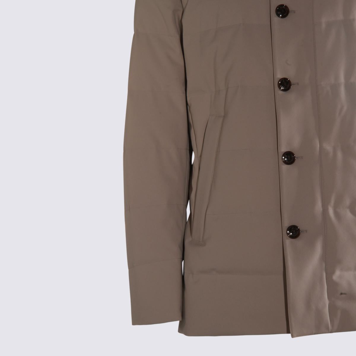 Beige Daunenjacke Montecore