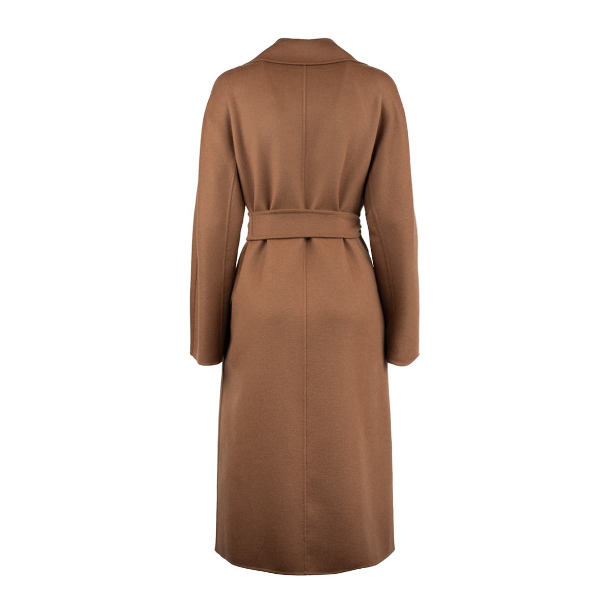 Max Mara Haselnussbrauner Morgenmantel aus Kaschmirwolle und Seide