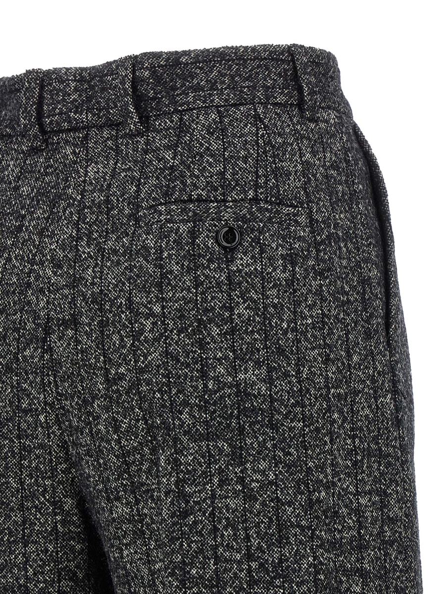 Dolce & Gabbana gestreifte Wollhose