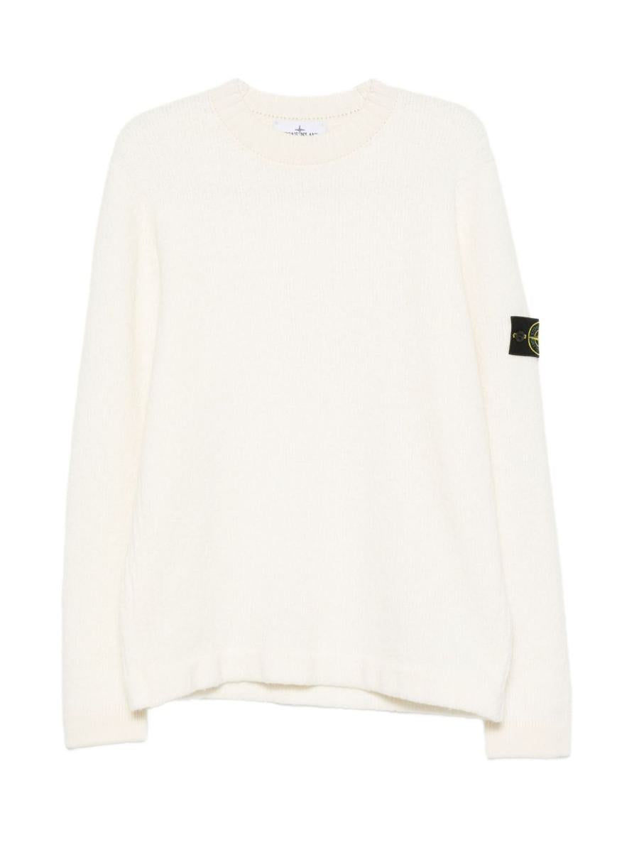 Stone Island Pullover Elfenbein