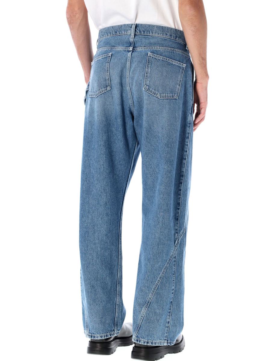 JW Anderson – Workwear-Jeanshose aus verdrehter Baumwolle