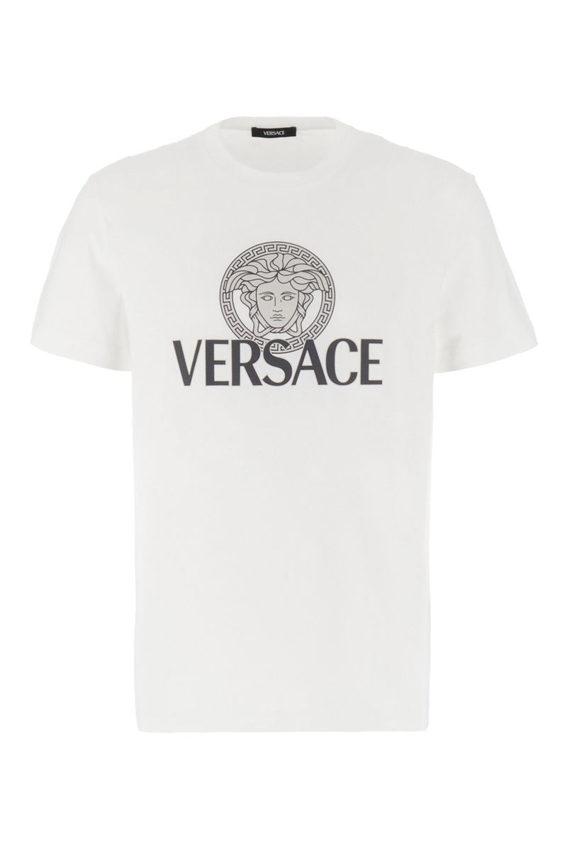 T-Shirt mit Versace-Logo