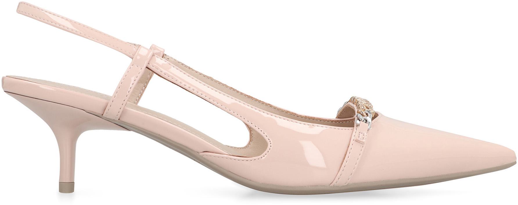 Pinko Gloria Slingback-Pumps aus Lackleder