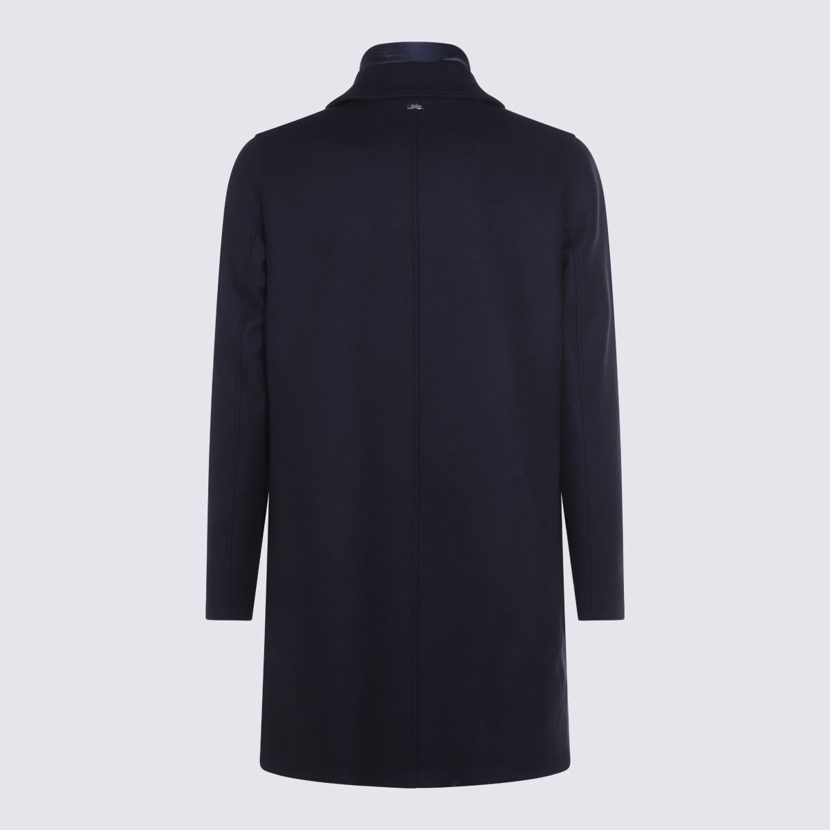 Herno Marineblauer Mantel