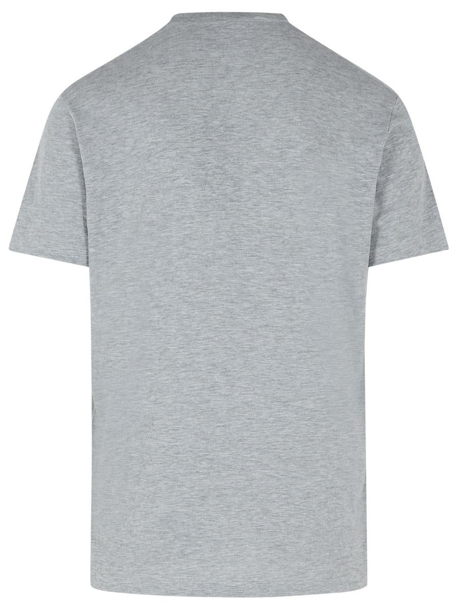 DSQUARED2 Graues Baumwoll-T-Shirt