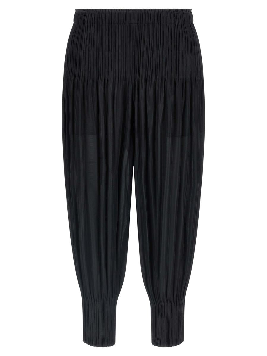 Pleats Please Issey Miyake „Fluffy Basics“-Hose