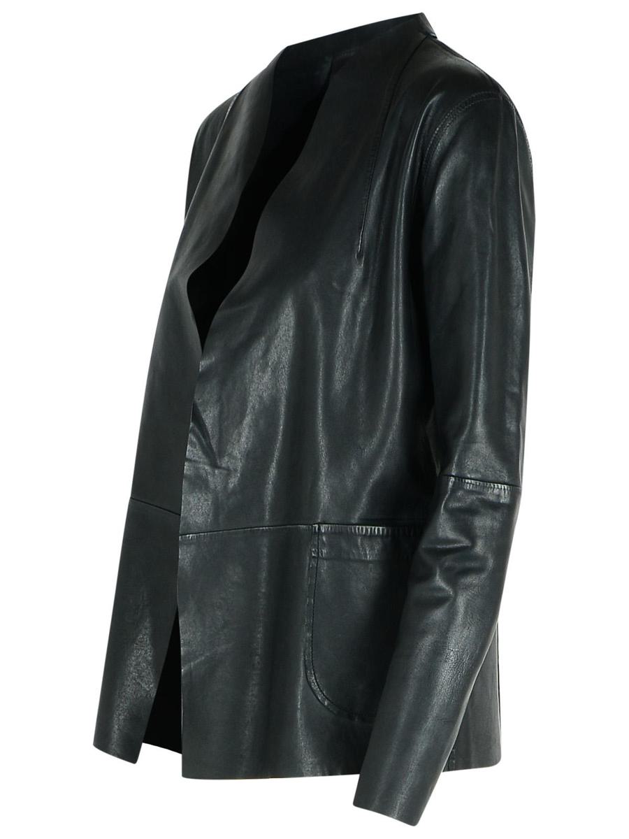 Bully Schwarze Lederjacke