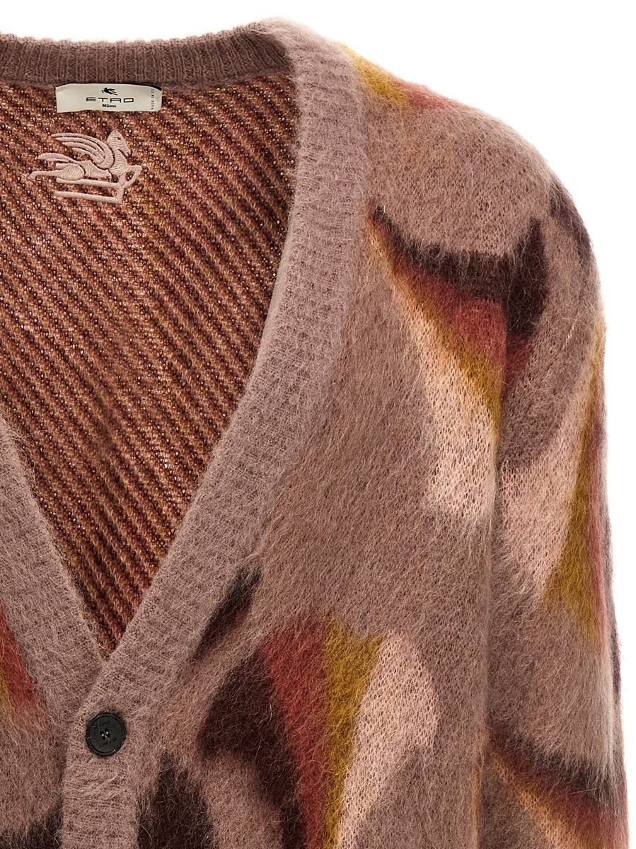 Etro Gemusterte Strickjacke
