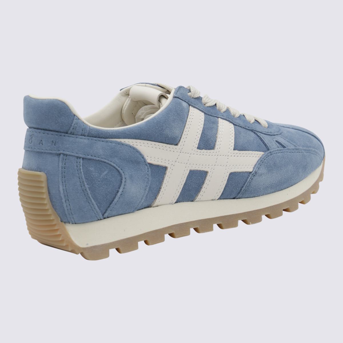 Blaue Hogan-Sneaker