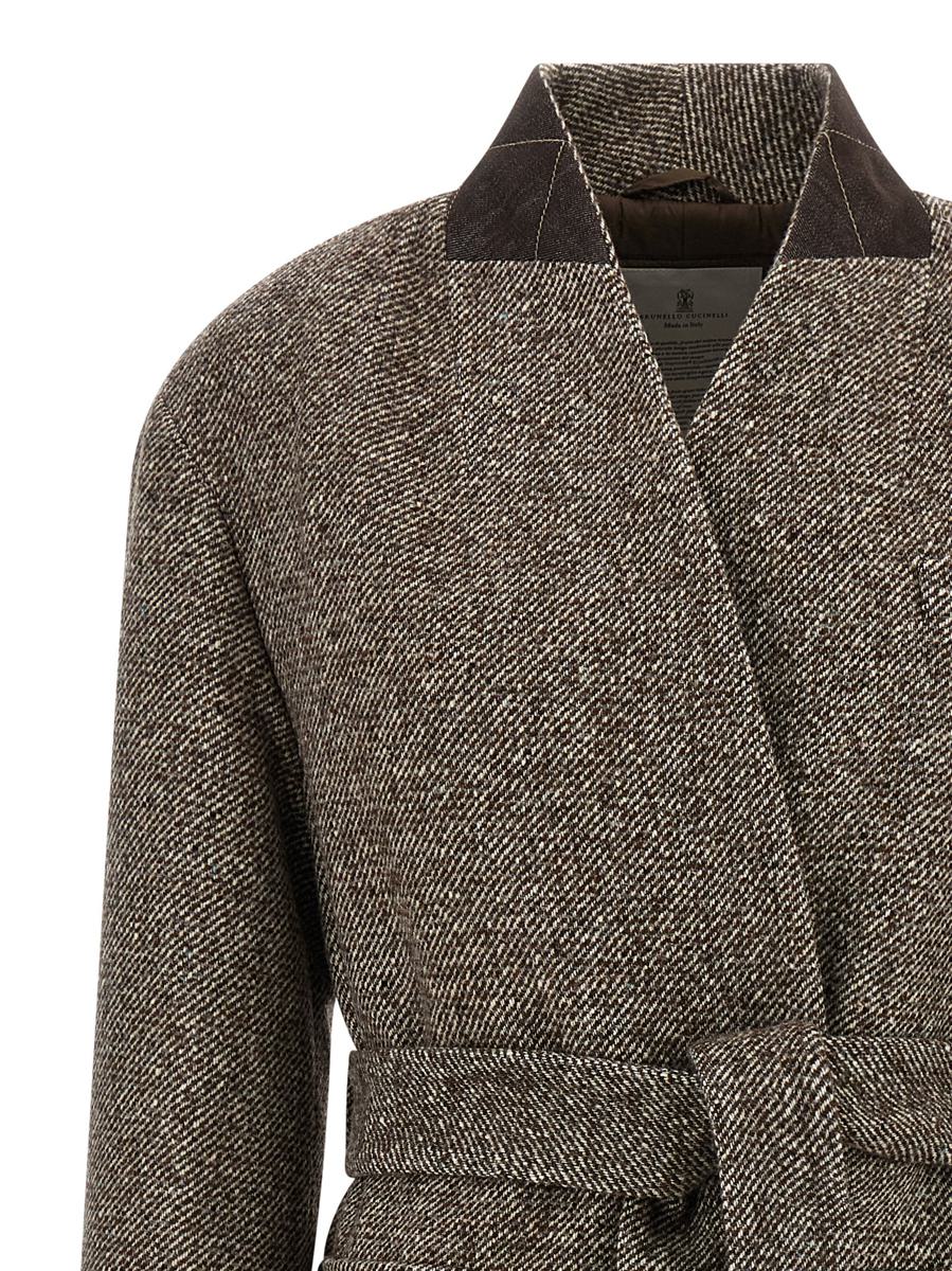 Brunello Cucinelli Einreihiger Mantel