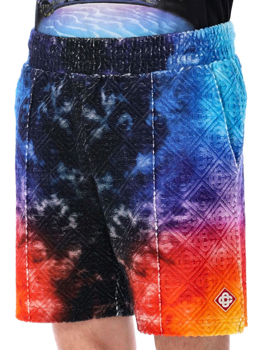 Casablanca Frottee-Shorts mit Farbverlauf