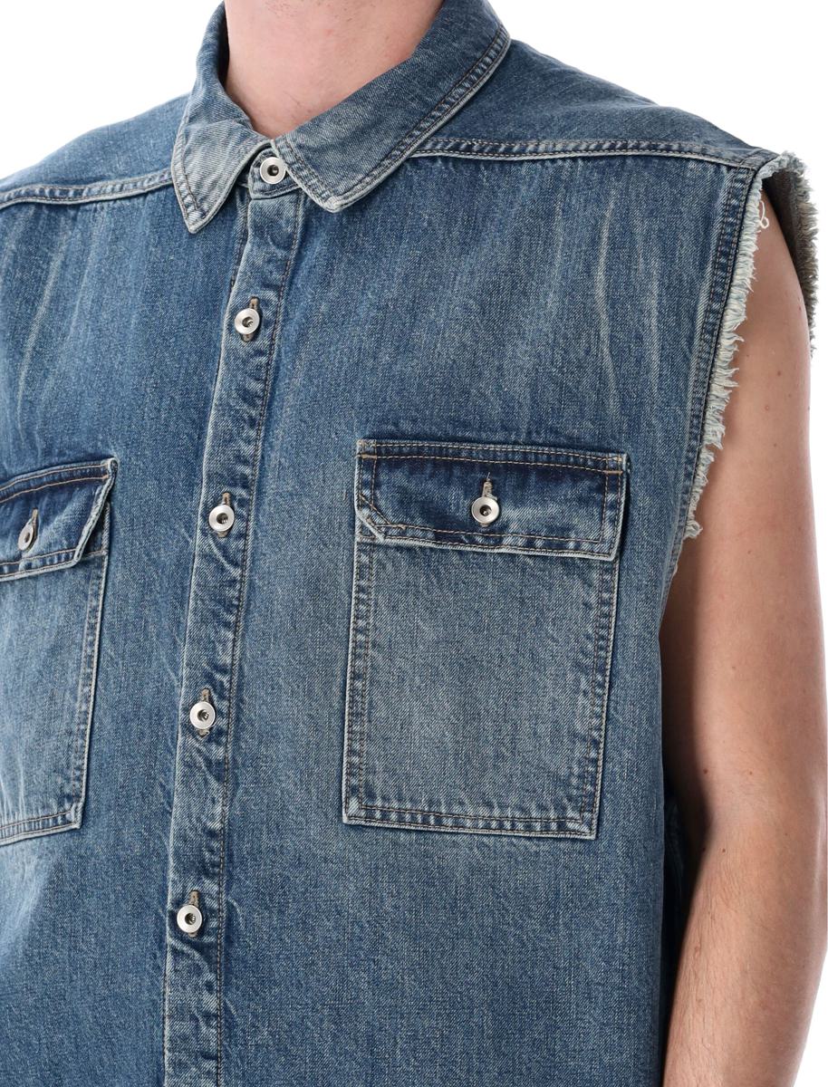 Rick Owens Drkshdw Tommy Jumbo-Oberhemd