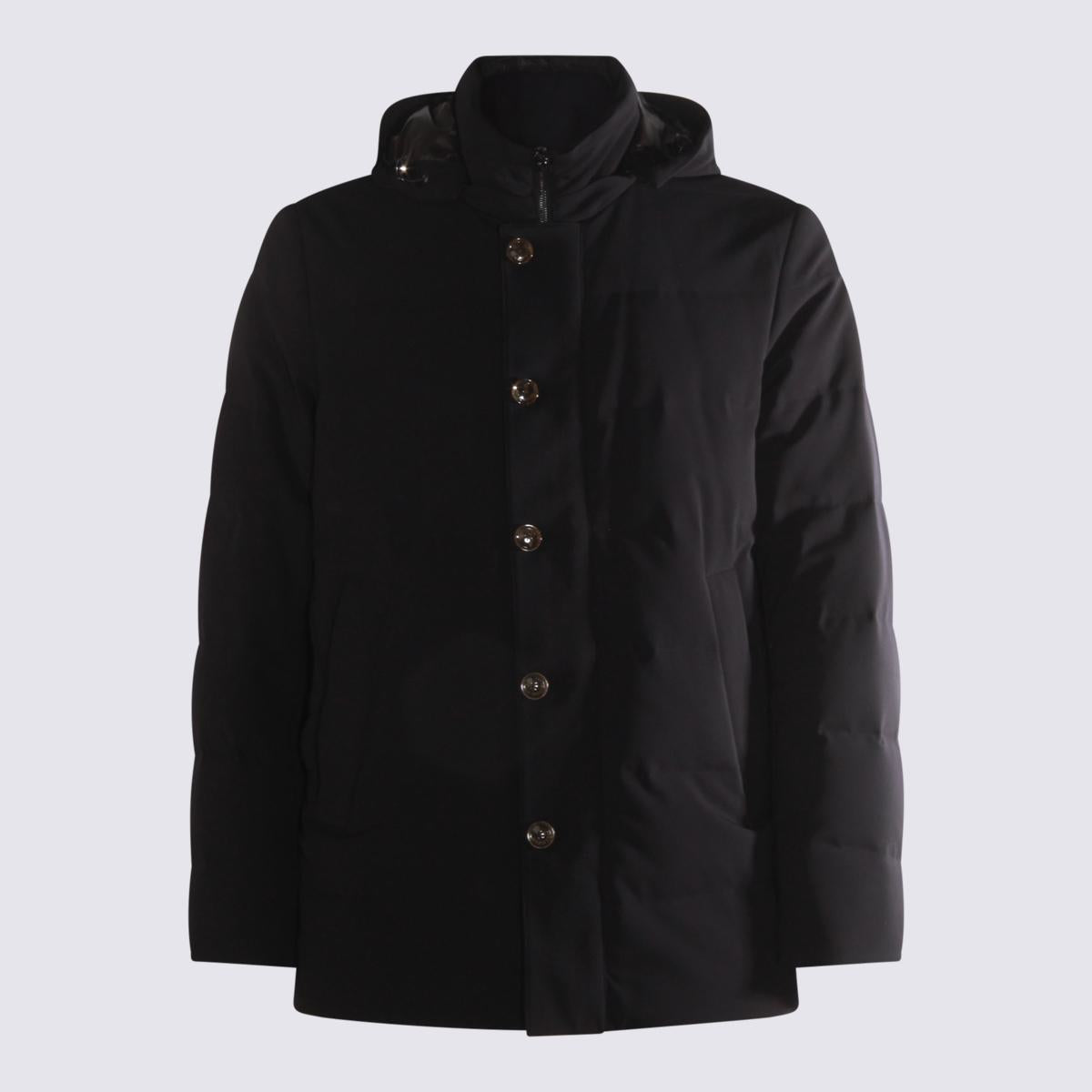 Dunkelblaue Daunenjacke von Montecore