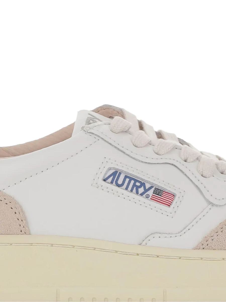 Autry „Medalist Low“ Wildleder-Sneakers