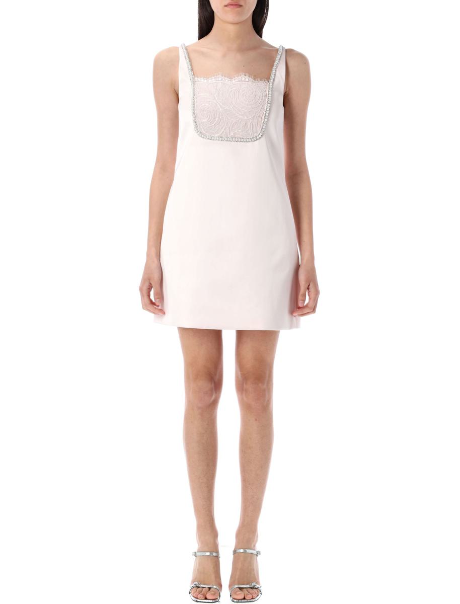Self-Portrait – Minikleid aus Satin