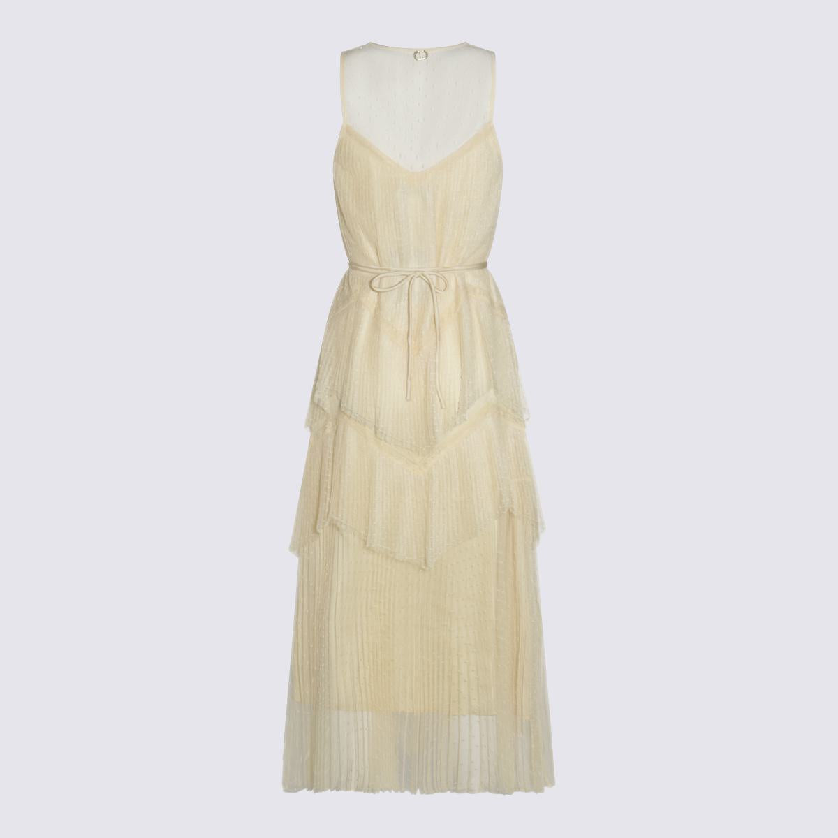 Twinset Hellgelbes Kleid