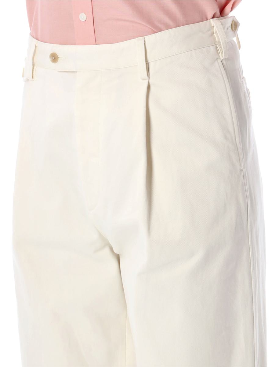 Auralee One-Tuck Chinohose