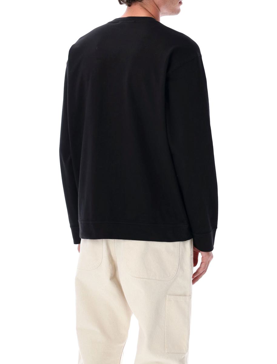 Stone Island Sweatshirt mit Rundhalsausschnitt aus schwerer Baumwolle