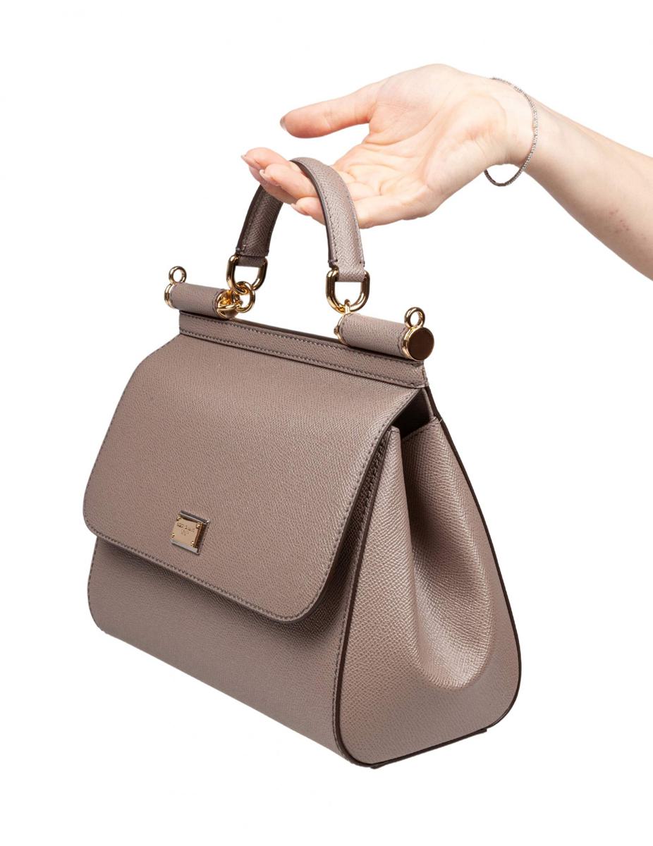 Dolce & Gabbana Sicily Handtasche, mittlere Größe