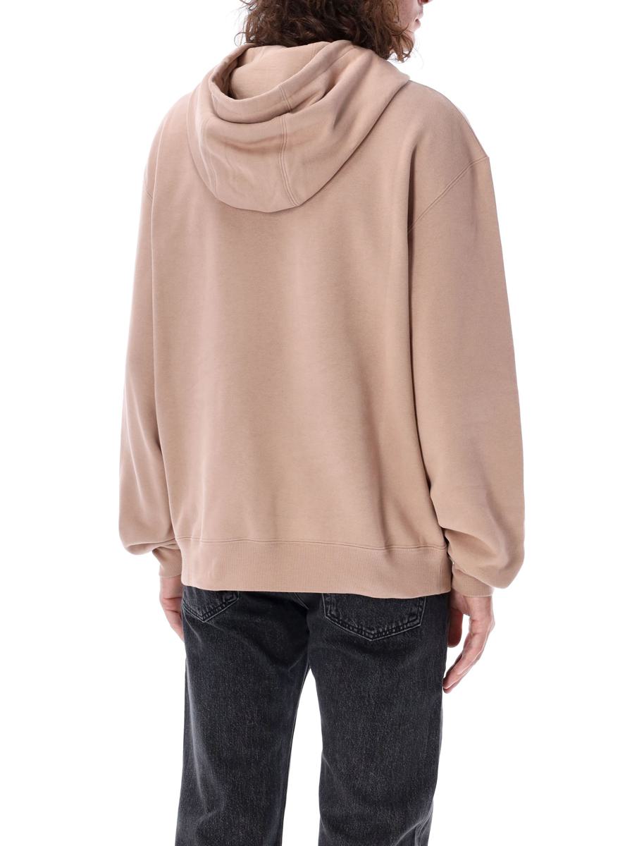 Kapuzenpullover mit Saint Laurent-Logoplakette