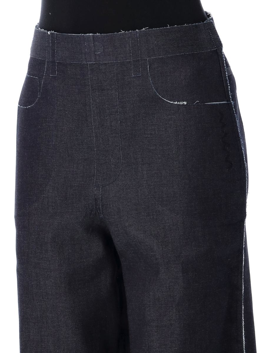 Marni Stretch-Denim-Hose aus Trompe-l‘œil