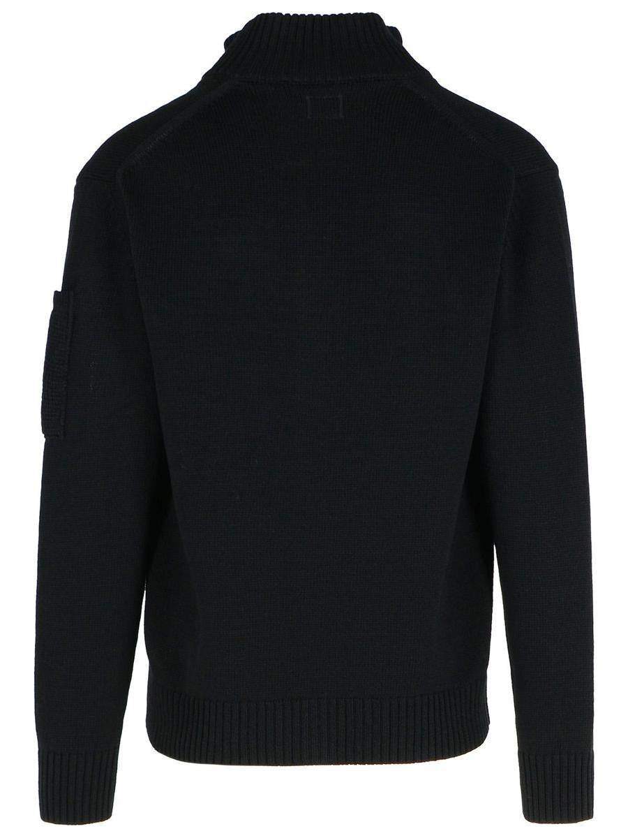 CP Company „Lens“ schwarze Baumwolljacke