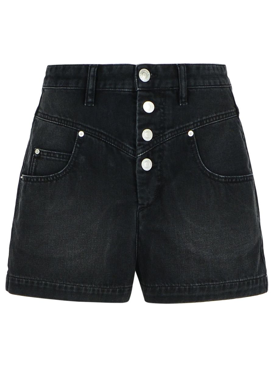 Isabel Marant „Jovany“ Jeansshorts