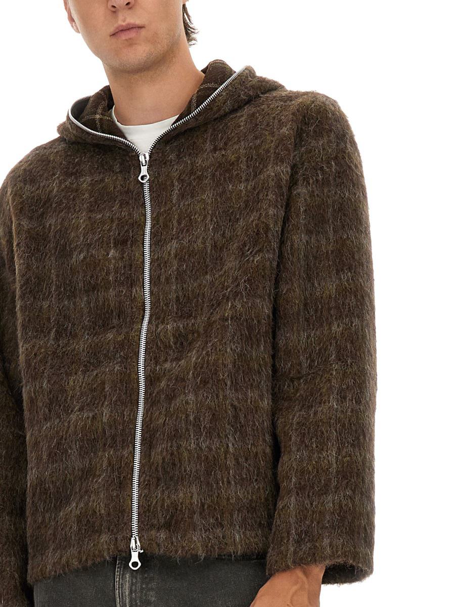 Unsere Legacy-Jacke aus Wollmischung