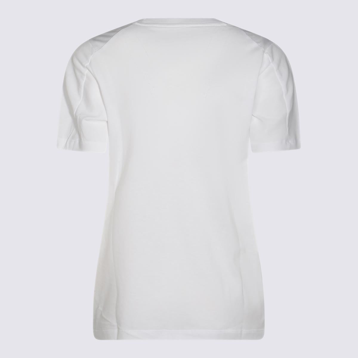 Arc'Teryx Weißes Kragg Sl Baumwoll-T-Shirt