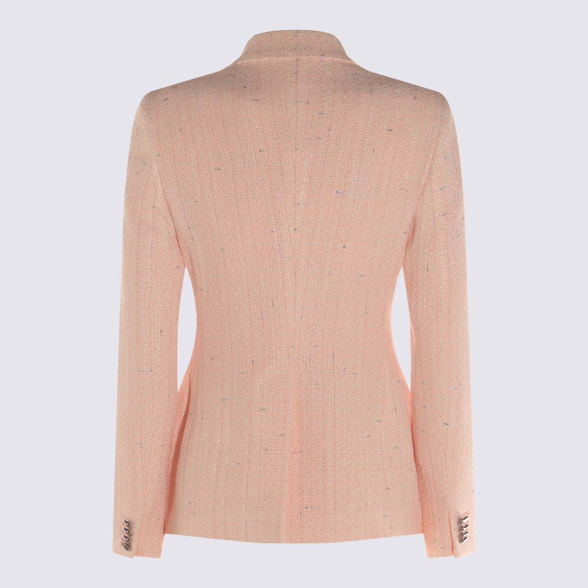 Tagliatore Elfenbeinfarbener Baumwollblazer