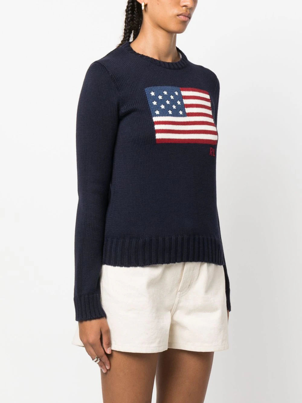 Pullover mit Flagge