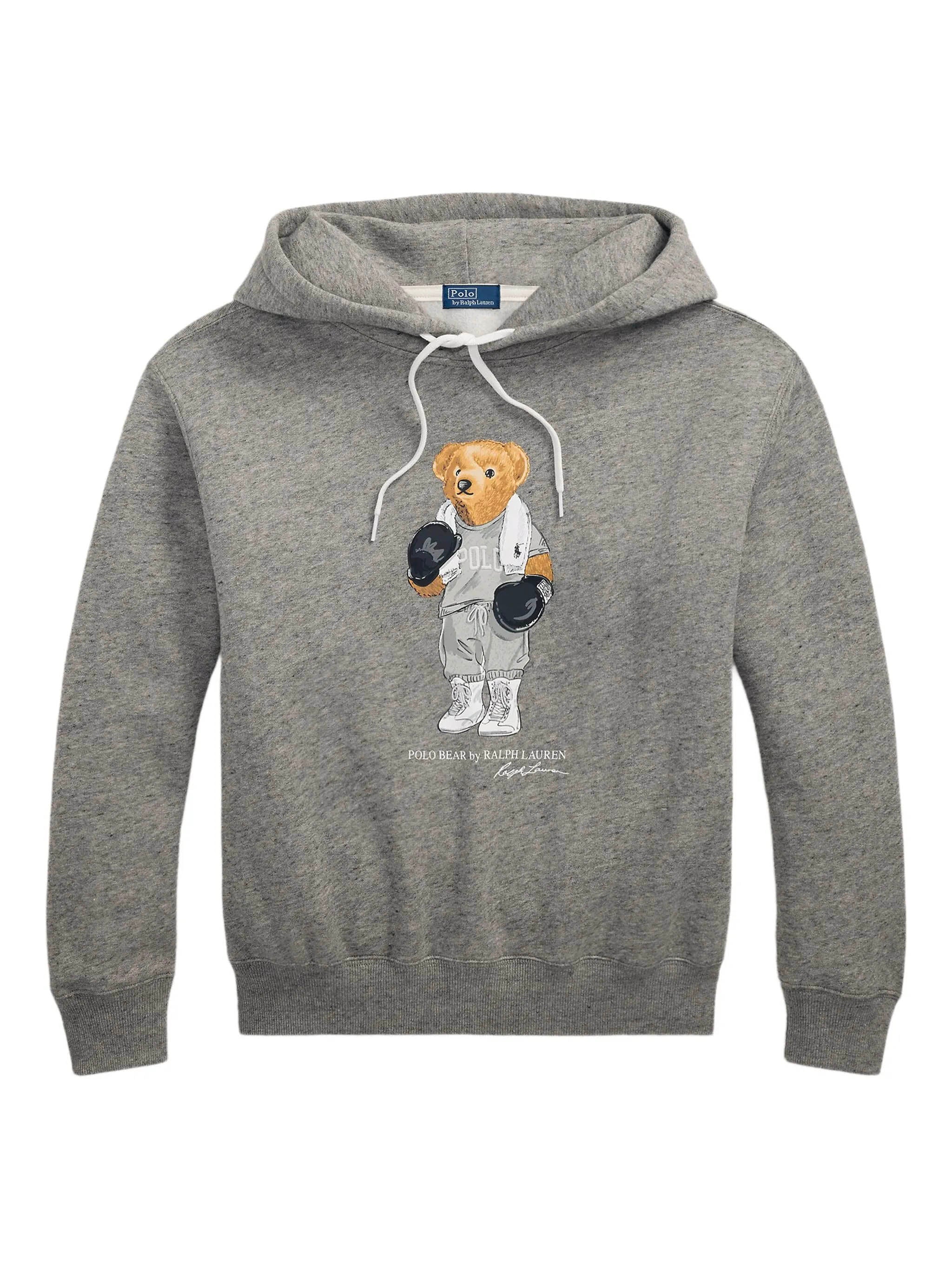 Fleece-Hoodie mit Polo Bear