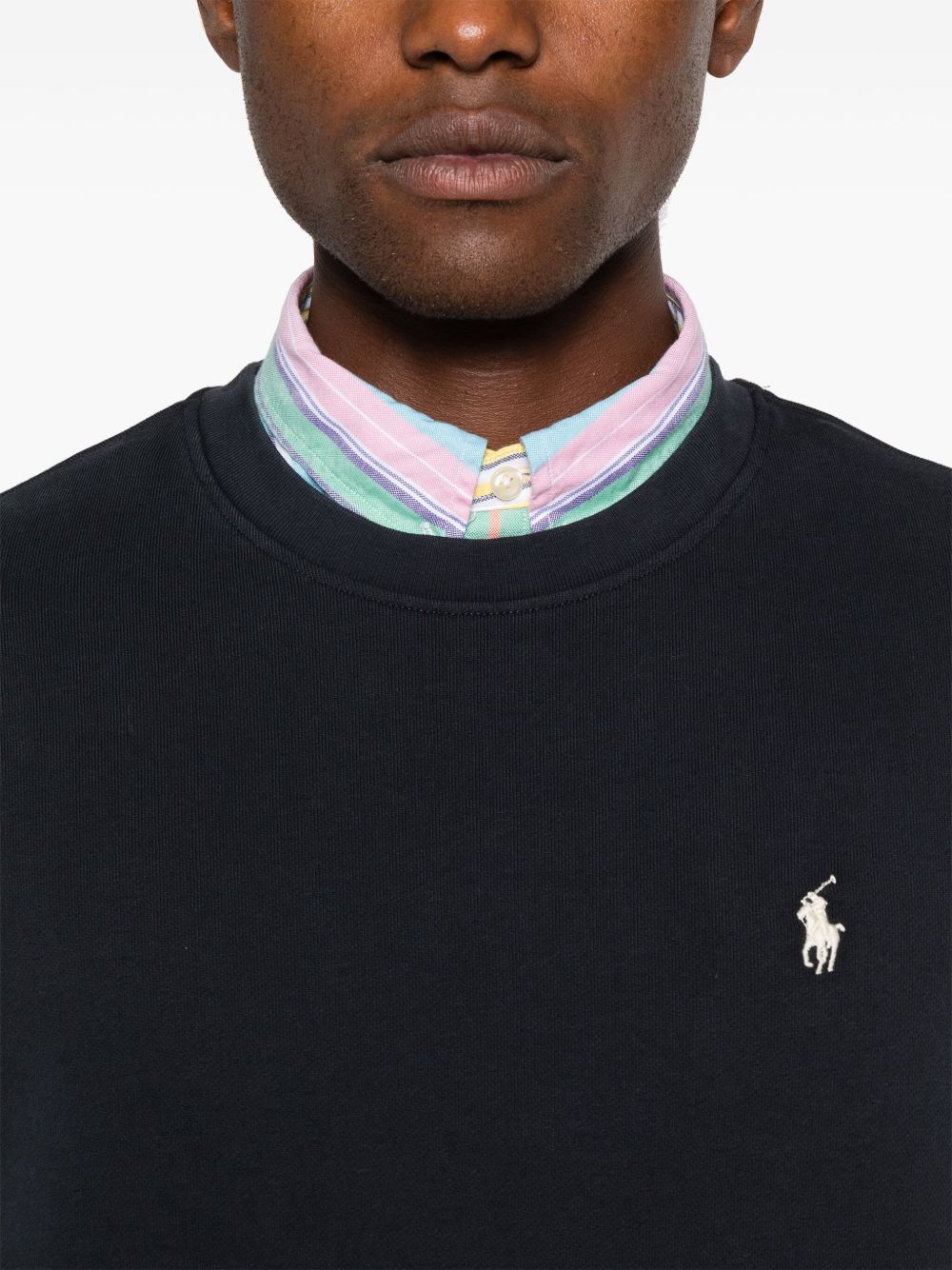 Sweatshirt aus Loopback-Fleece